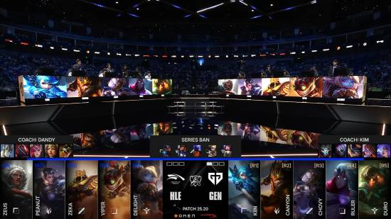 JD Gaming ／ Bilibili Gaming ／ Top Esports ／AL各组登顶定组赛组内第一数据战队一览：